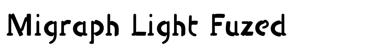 Migraph Light Fuzed